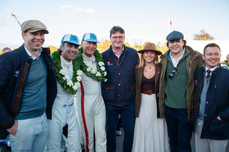 Victory for Fisken & Franchitti at Goodwood