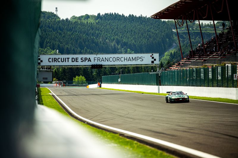 DBR9 Double Podium at Spa