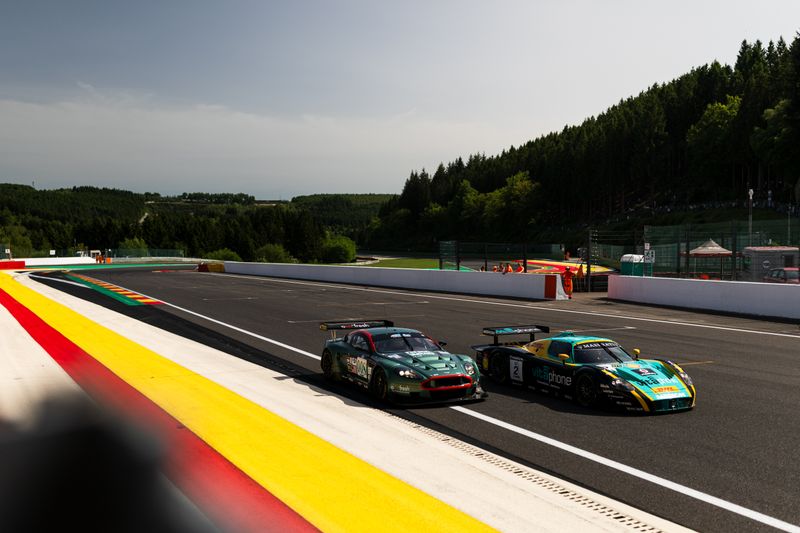 DBR9 Double Podium at Spa