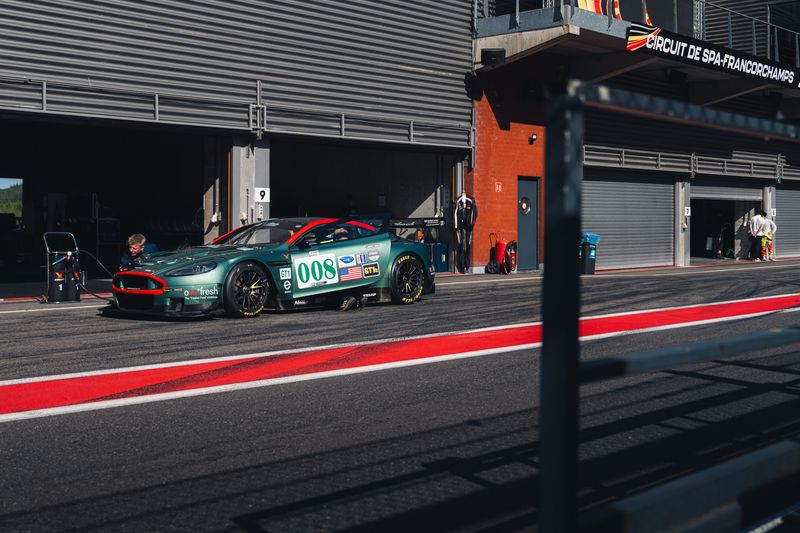 DBR9 Double Podium at Spa