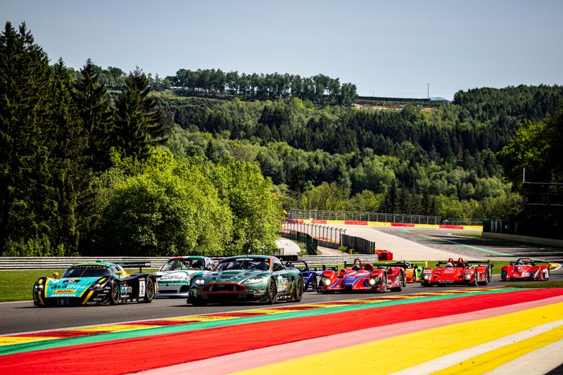 DBR9 Double Podium at Spa
