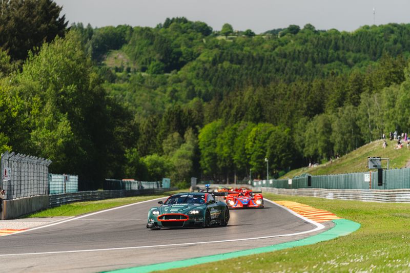 DBR9 Double Podium at Spa