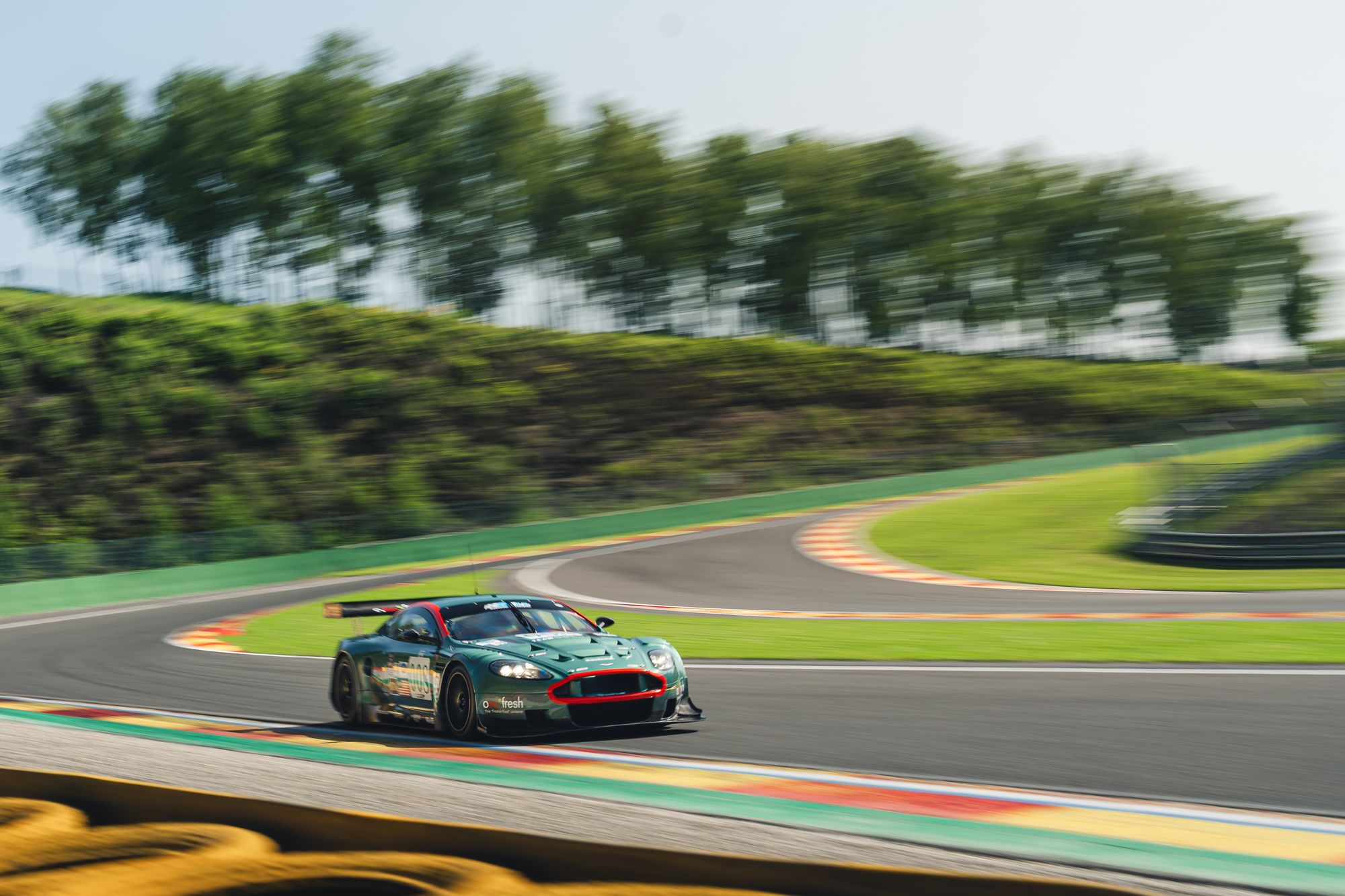 DBR9 Double Podium at Spa
