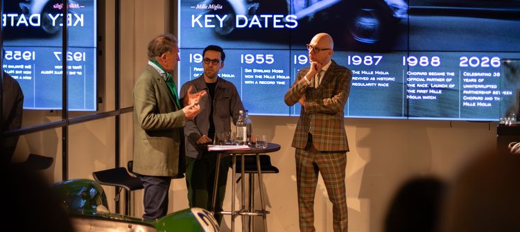 Chopard Launch British Racing Green Chronograph in the Mews 