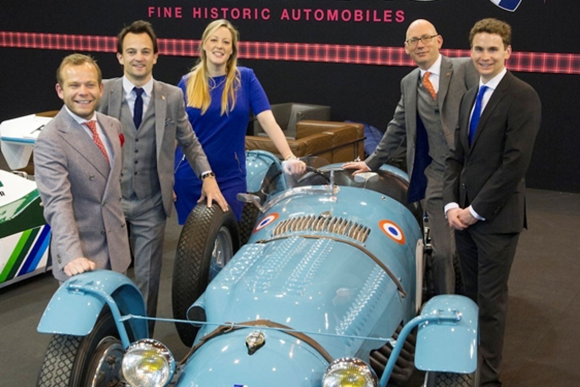 Fiskens enjoy excellent opening to Retromobile 2014