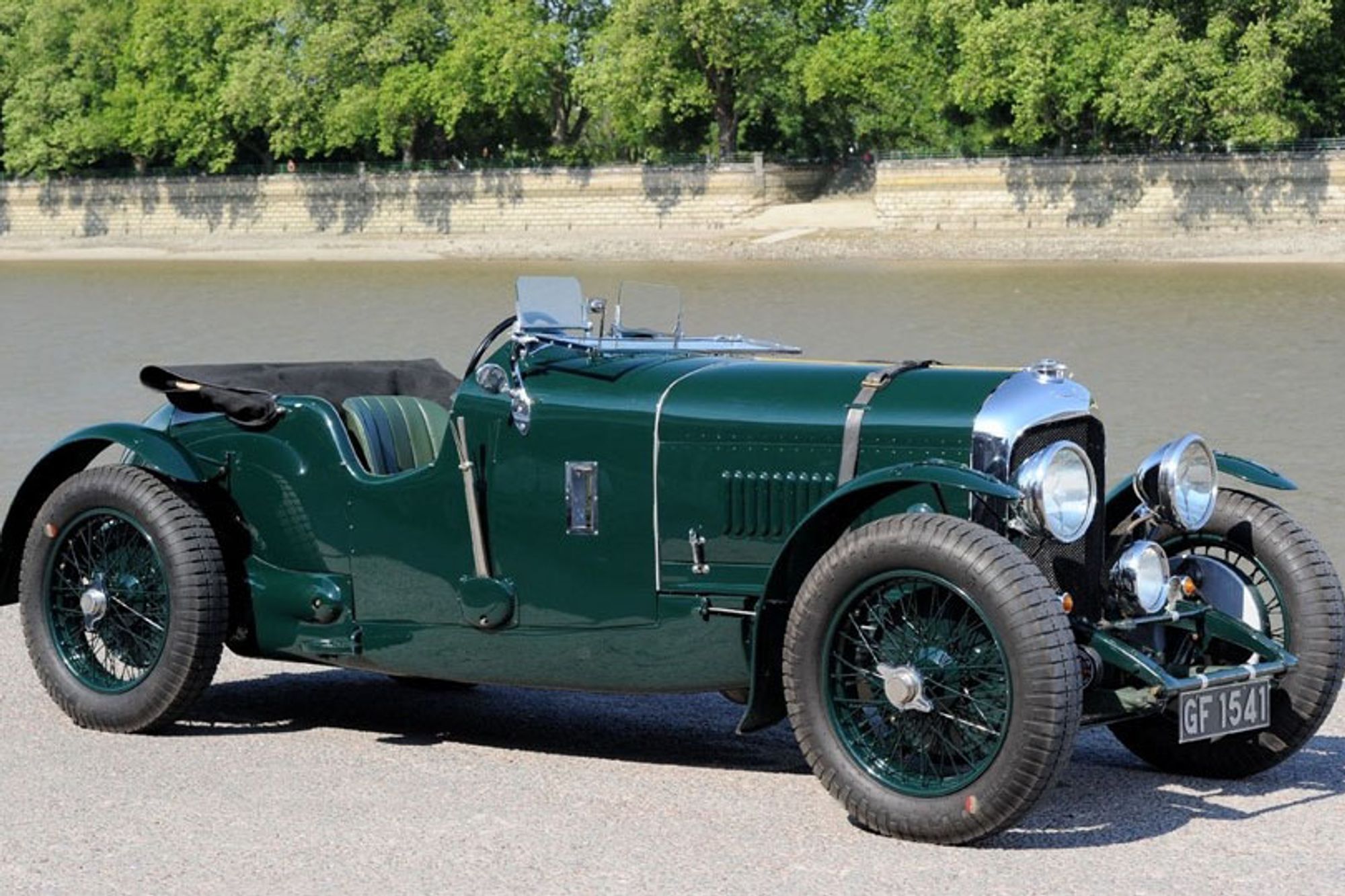 Ex-Brooklands Bentley leads trio of significant additions to the Fiskens showroom