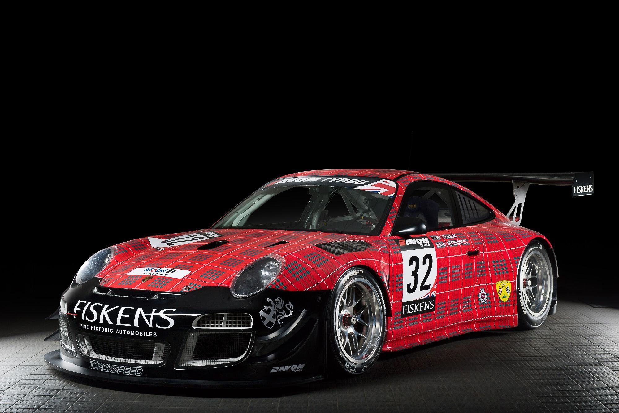 Fisken unveils striking ‘art car’ livery ahead of British GT Championship opener