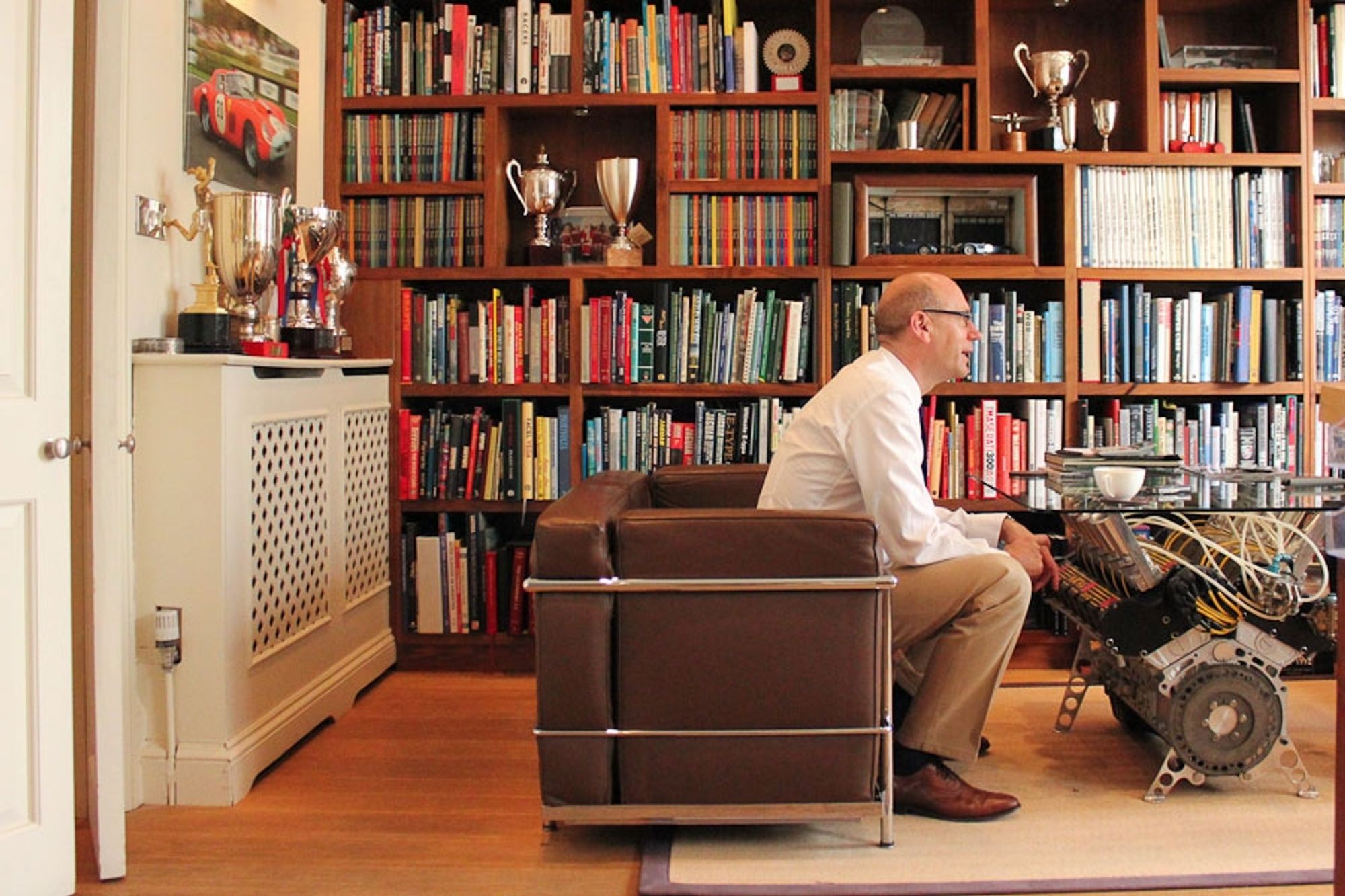 Gregor Fisken with Timothy Everest