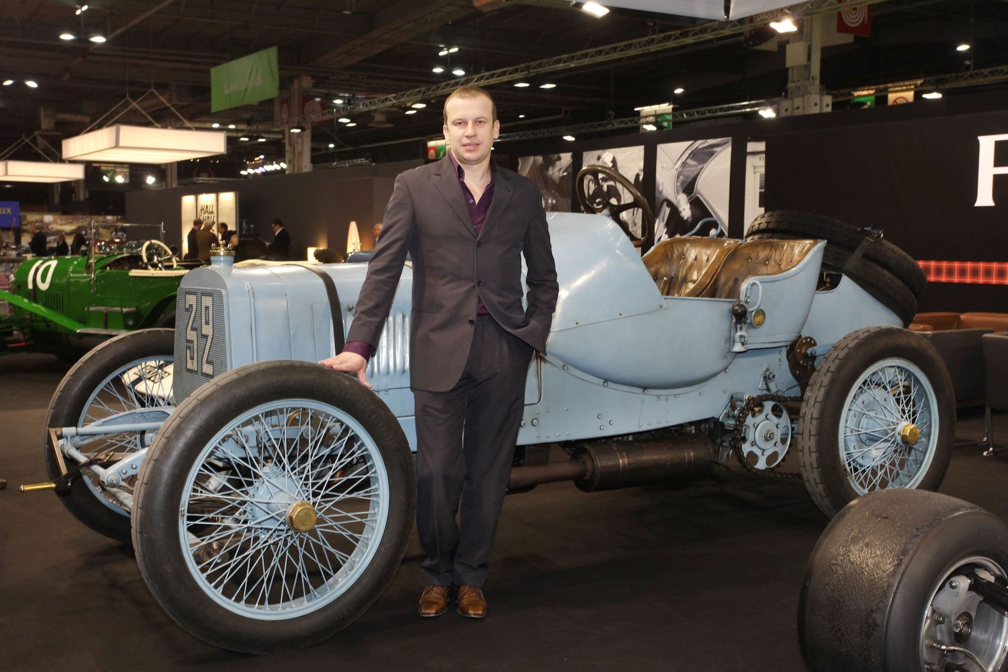 Fiskens astound Retromobile crowds as Monaco Grand Prix winner Olivier Panis unveils stunning 1908 Panhard-Levassor