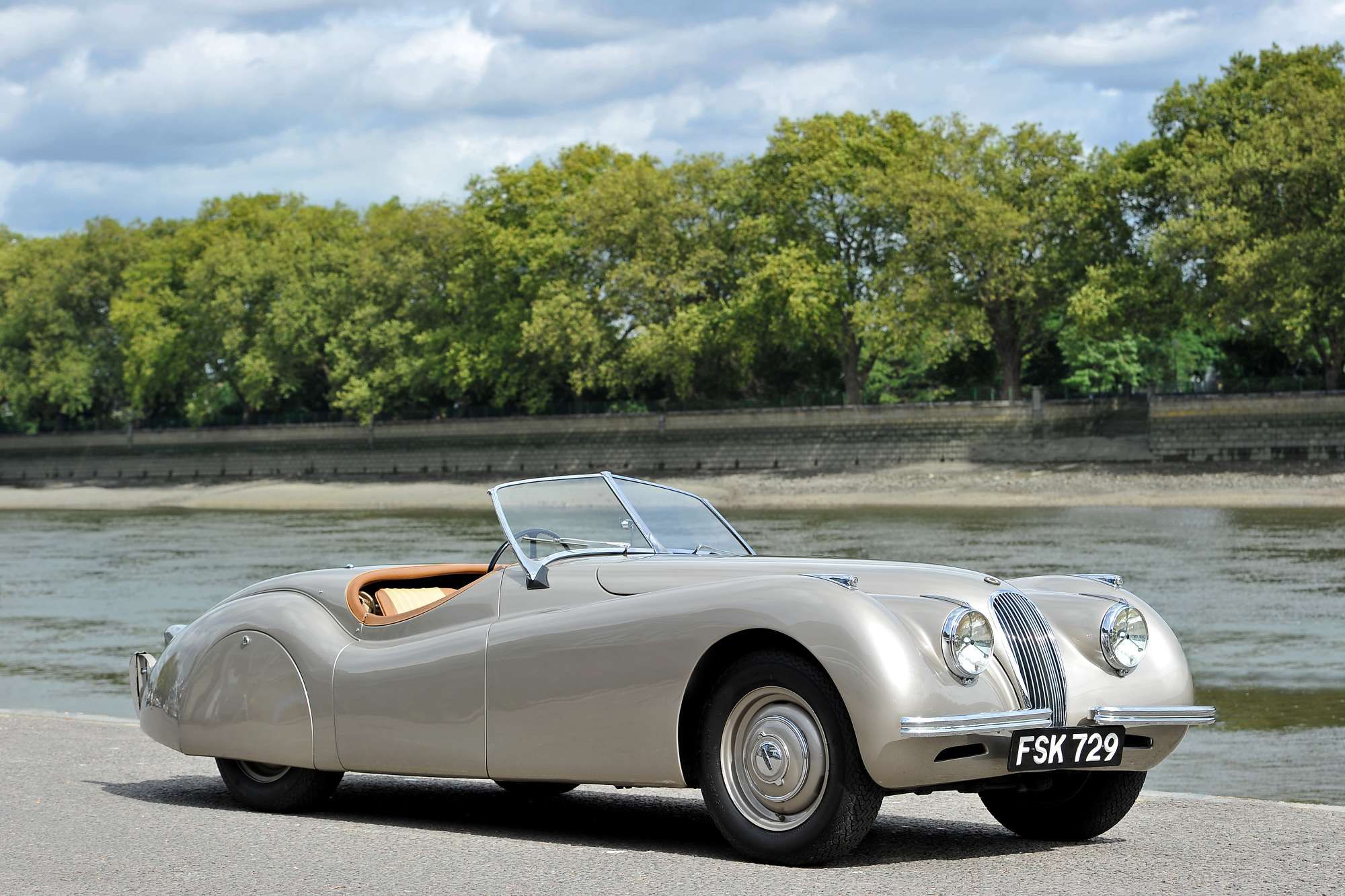 Miniature Western Models 1/43 WMS6 - Jaguar XK120 Roadster 1949 - Silver - Collection