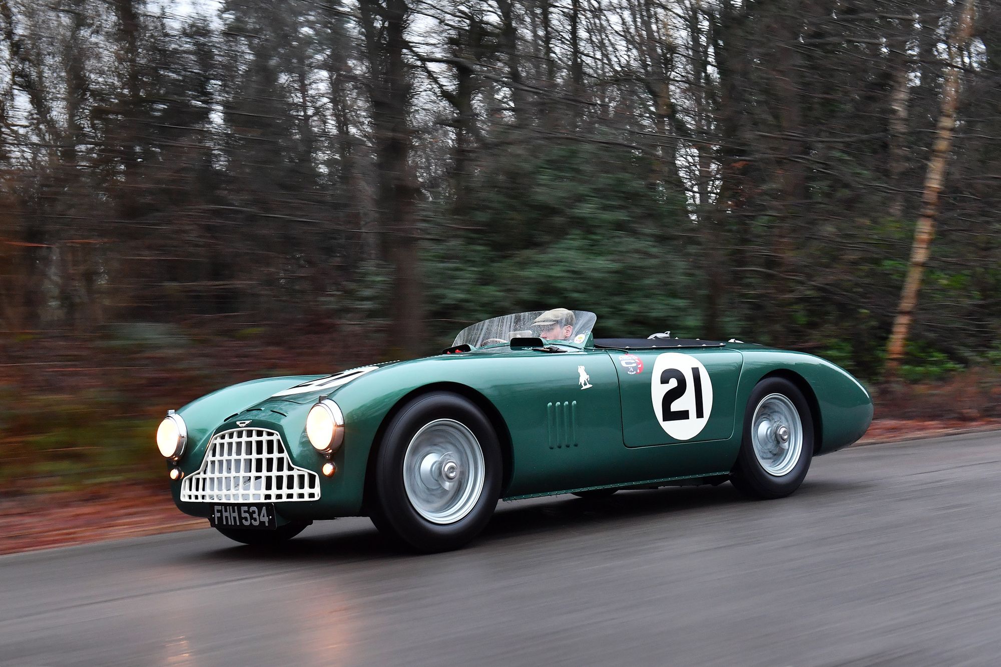 Aston Martin DB3 Le Mans 1952 paint work