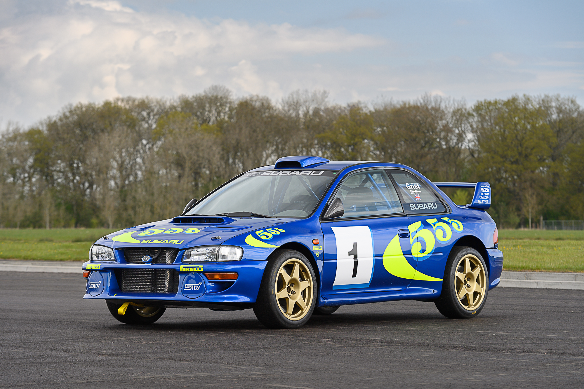 Subaru impreza rally car discount