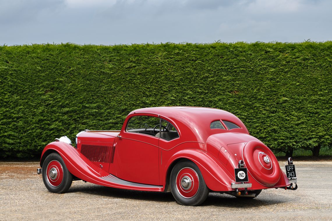 1935 Bentley 3 ½ Derby Aerofoil Coupé