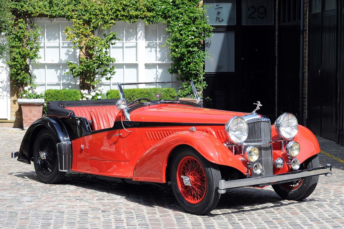 1938 Alvis 4.3 Litre Short Chassis Vanden Plas Tourer