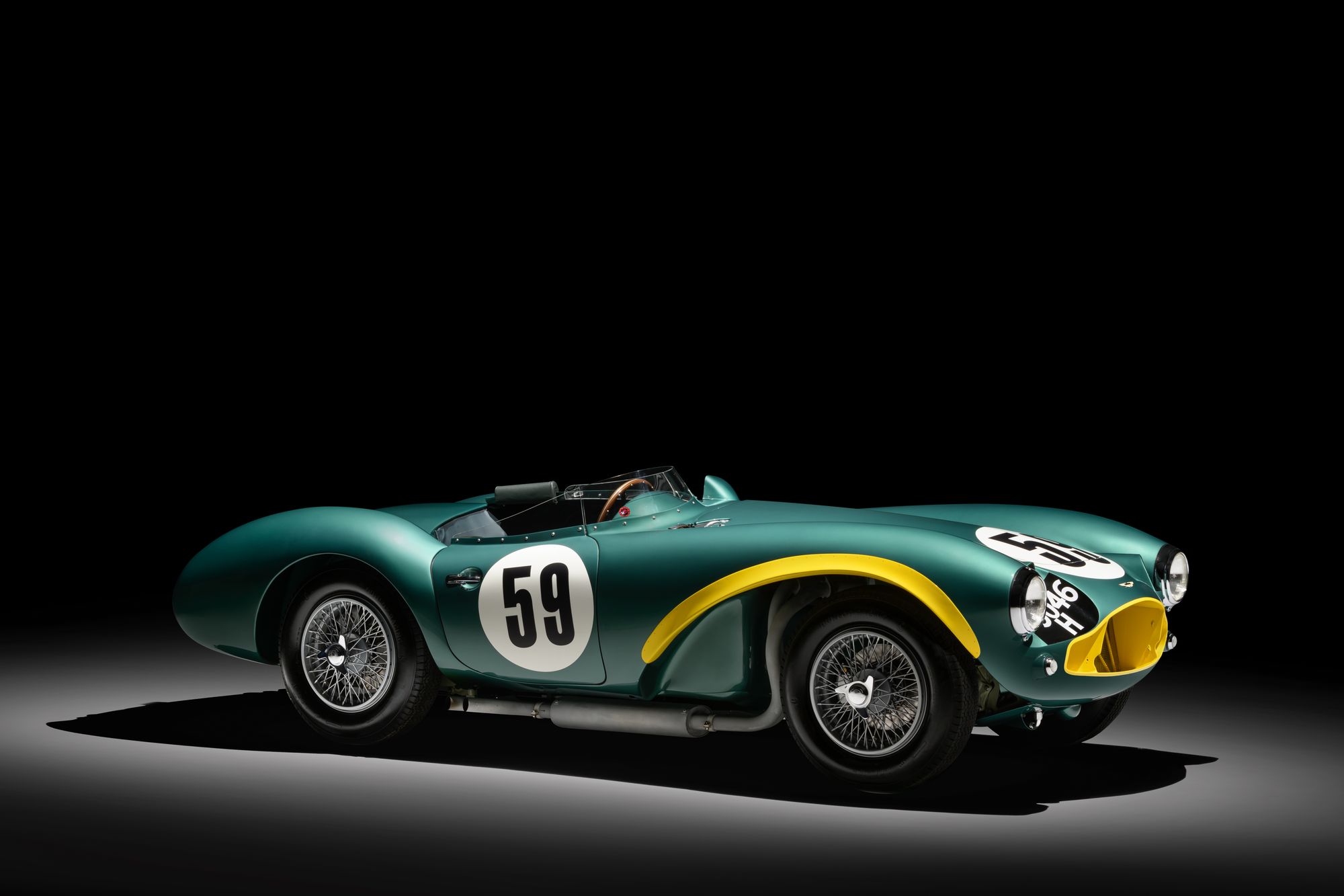Aston Martin DB3 S N° 4 3ème Cotati Pacific Coast Championship 1957 Jack Graham 1 43 Spark Us303
