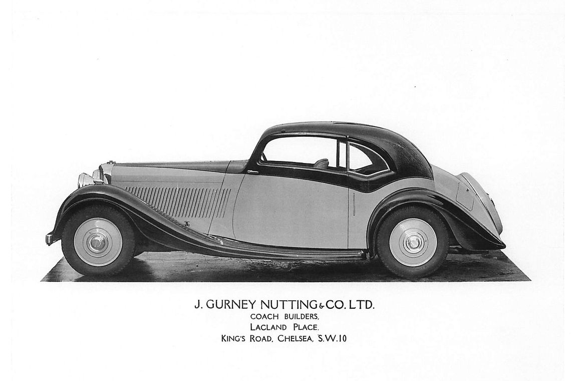 1935 Bentley 3 ½ Derby Aerofoil Coupé