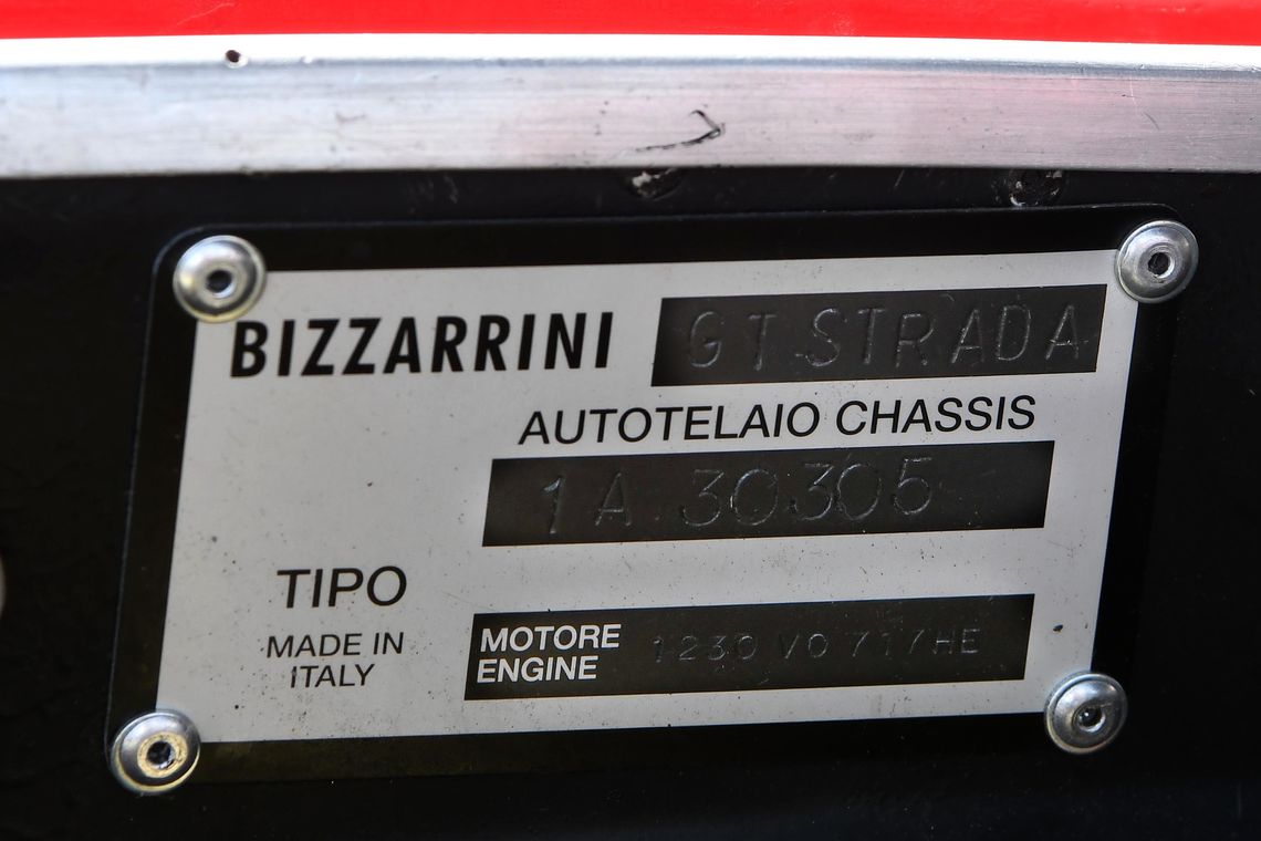 1968 Bizzarrini GT Strada 5300