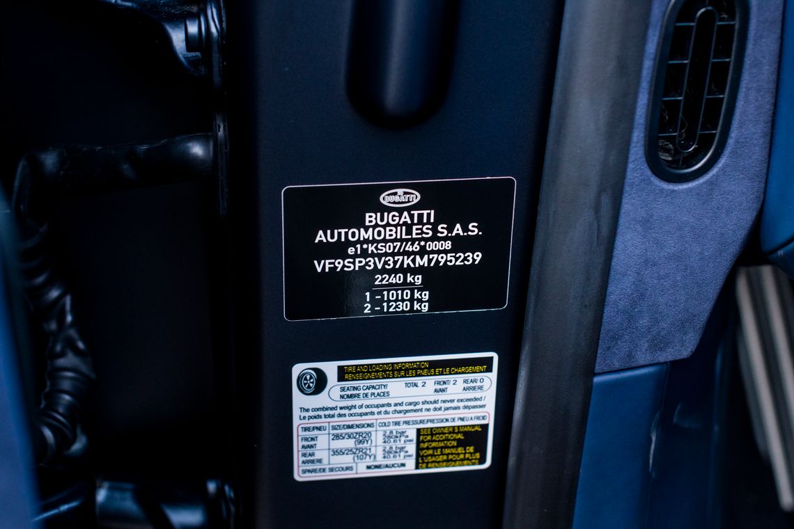 2019 Bugatti Chiron Sport 110 ANS