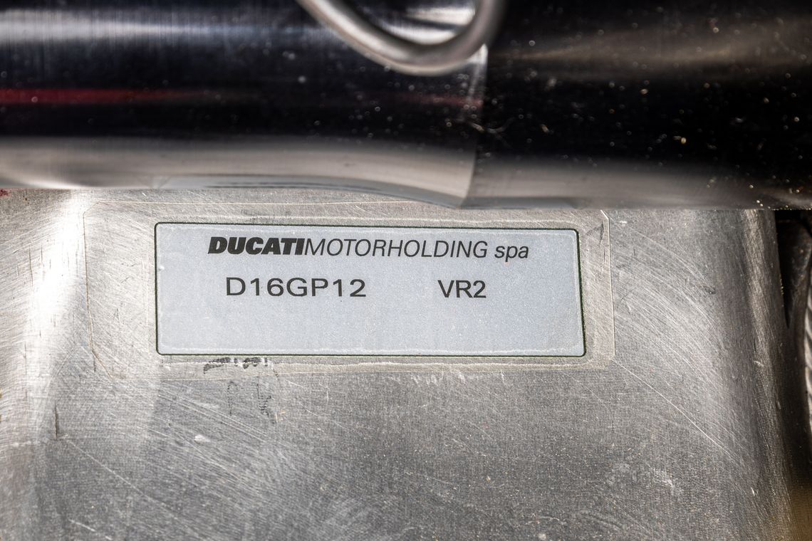 2011 Ducati GP12.0 ex-Valentino Rossi