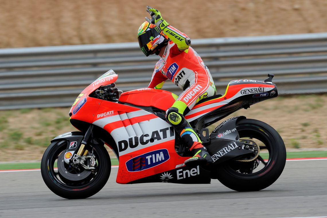 2011 Ducati GP12.0 ex-Valentino Rossi