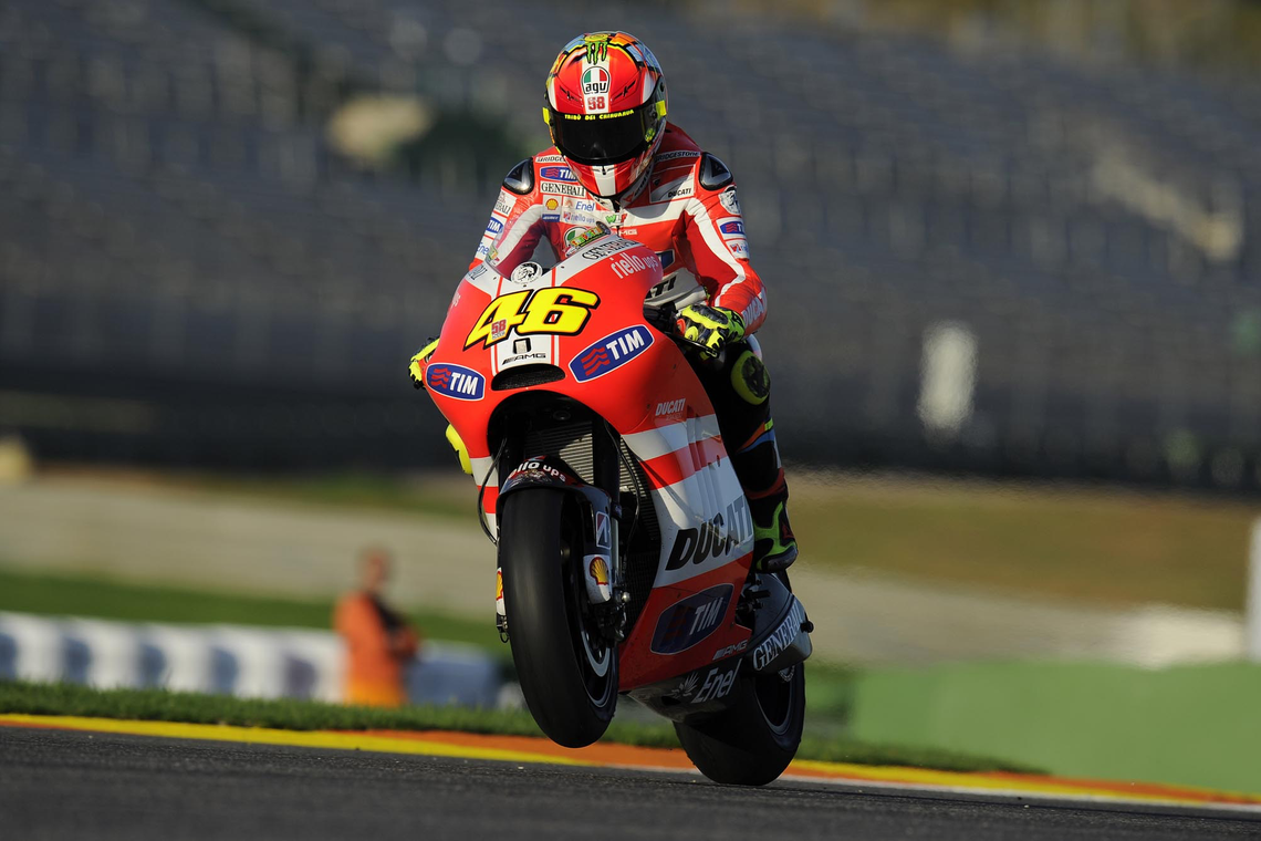 2011 Ducati GP12.0 ex-Valentino Rossi