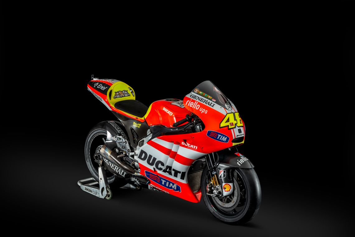 2011 Ducati GP12.0 ex-Valentino Rossi