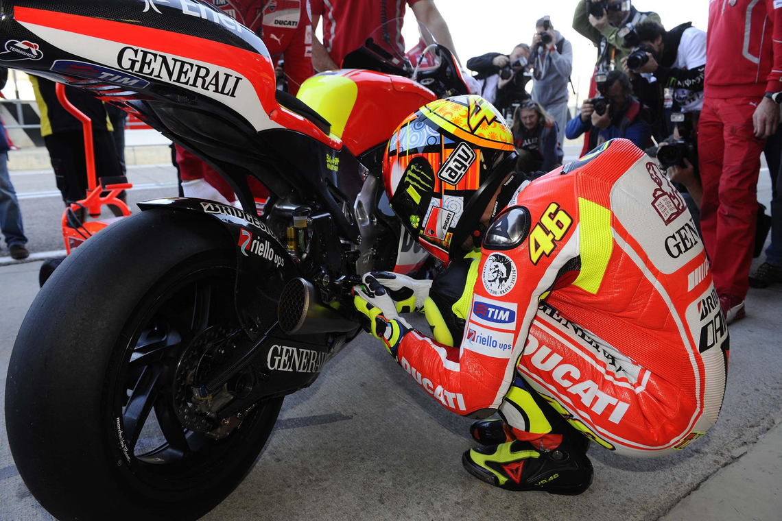 2011 Ducati GP12.0 ex-Valentino Rossi