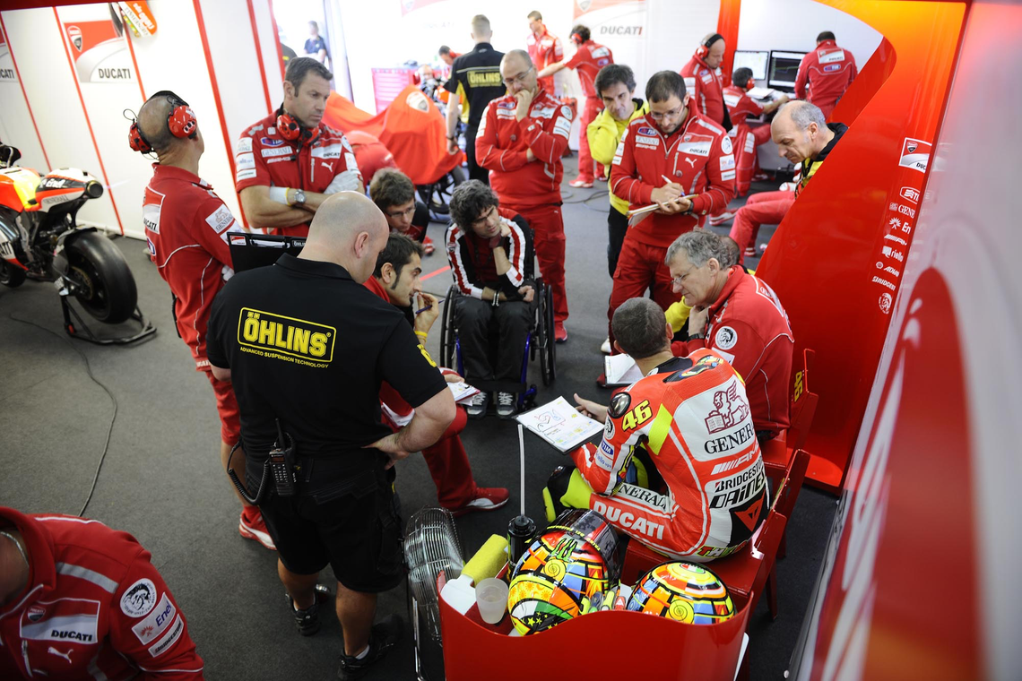 2011 Ducati GP12.0 ex-Valentino Rossi
