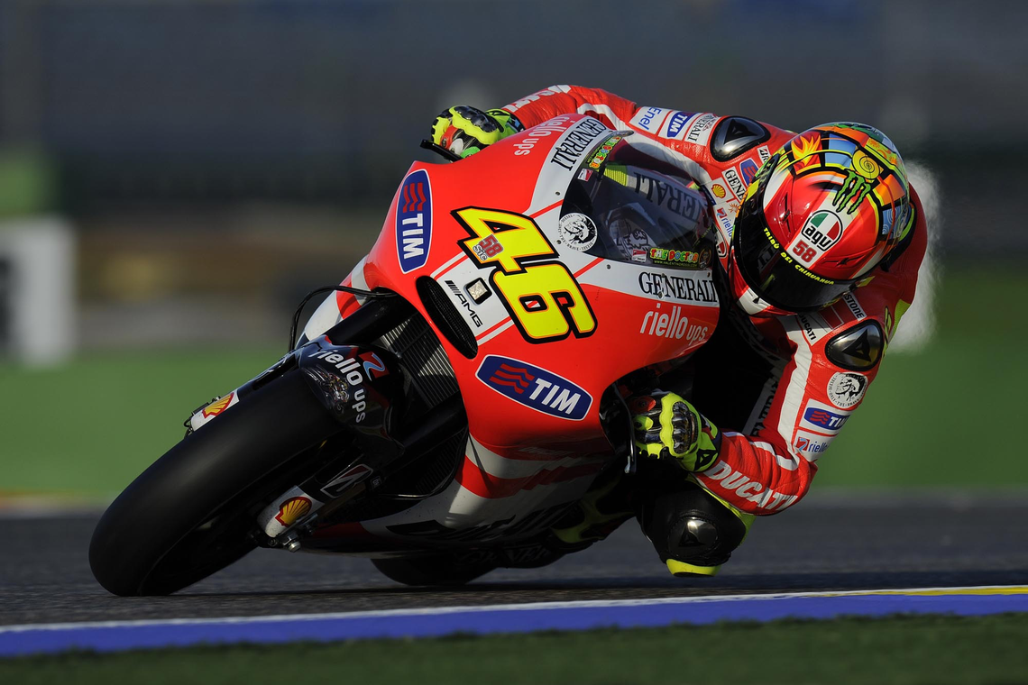2011 Ducati GP12.0 ex-Valentino Rossi