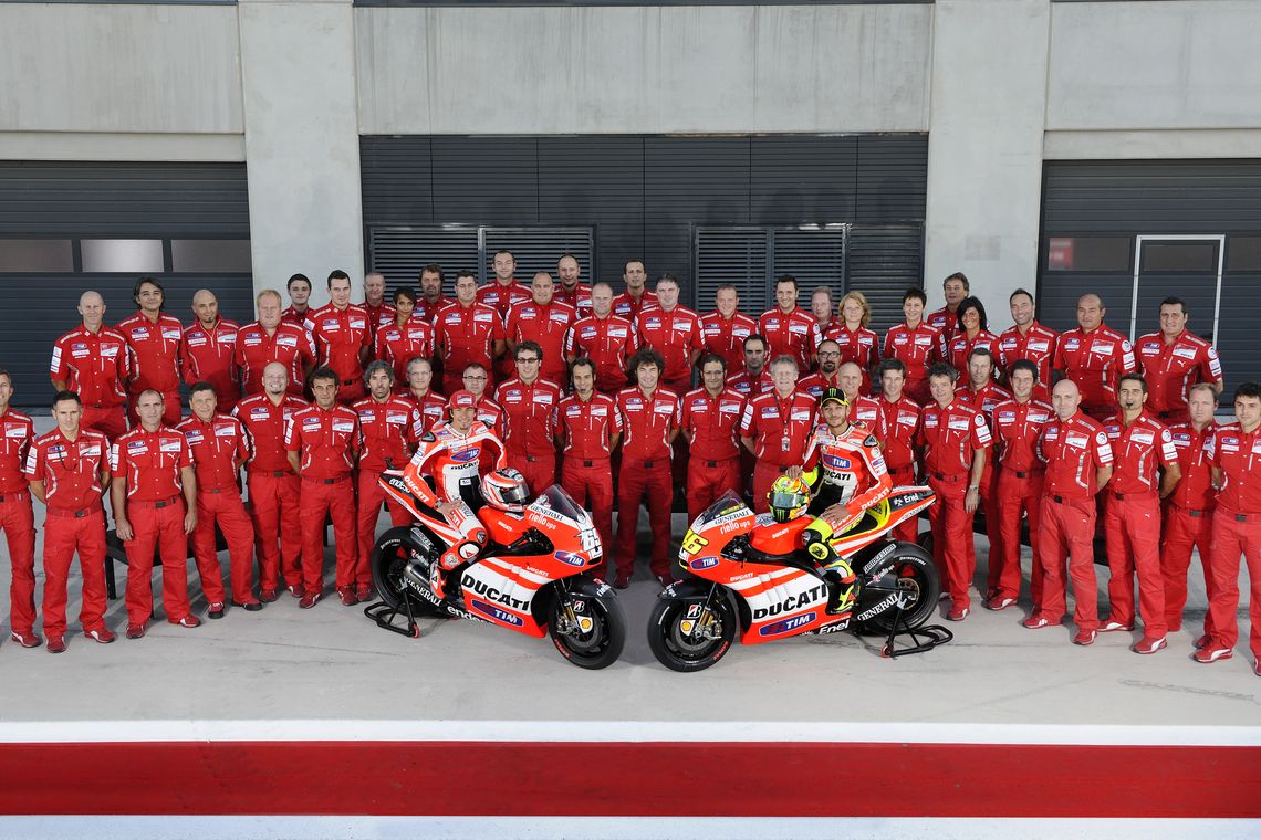 2011 Ducati GP12.0 ex-Valentino Rossi